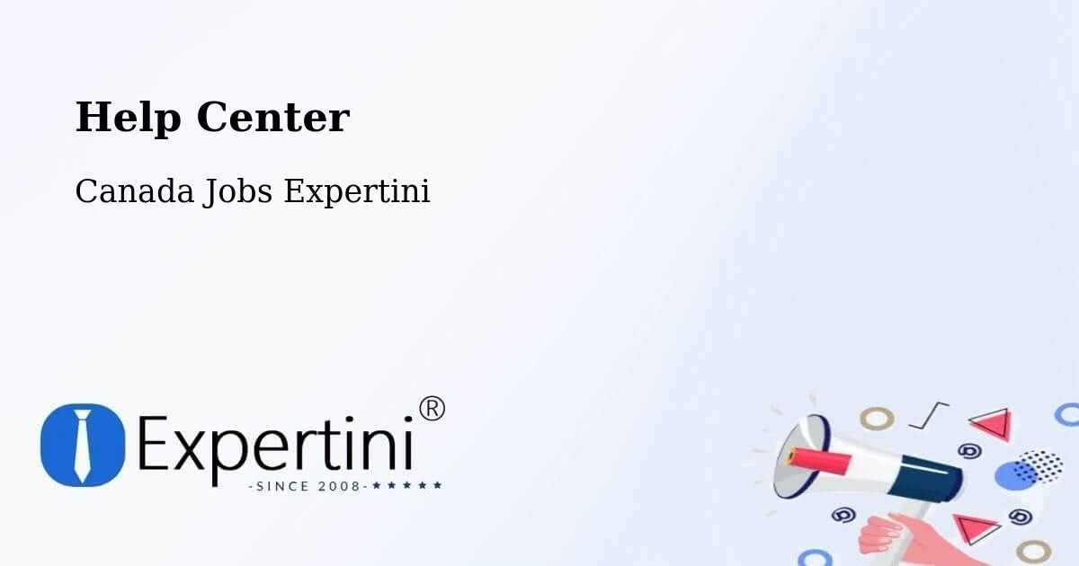 Help Center - Canada Jobs Expertini